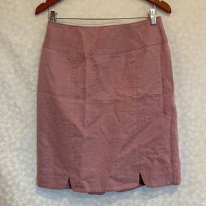 Context dirty pink pencil skirt size 6
